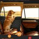 Dog Car Door Protector - 20% Larger Design for Trucks & Large SUVs, 2 Packs Thickened Waterproof Door Panel Covers, Protects from Dog Scratching