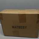 MATBEBY King Size Mattress Pad - Cooling Breathable Mattress Topper, Quilted Fitted Mattress Protector, Pillow Top Mattress Cover with 8-21" Deep Pocket, Soft, Machine Washable, White, 78x80 Inches