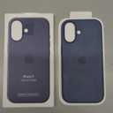 Apple iPhone 17 Silicone Case with MagSafe and Camera Control: Lightweight Phone Case, Wireless Charging Compatible, Smooth Matte Finish; Anchor Blue