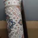 Color&Geometry Kitchen Floor Runner 24x108 Vintage Anti Fatigue, Oatmeal