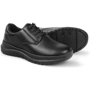 Hawkwell Women's Lace Up Lightweight Water Resistant Nurse Shoes Slip Resistant Healthcare Work Shoes