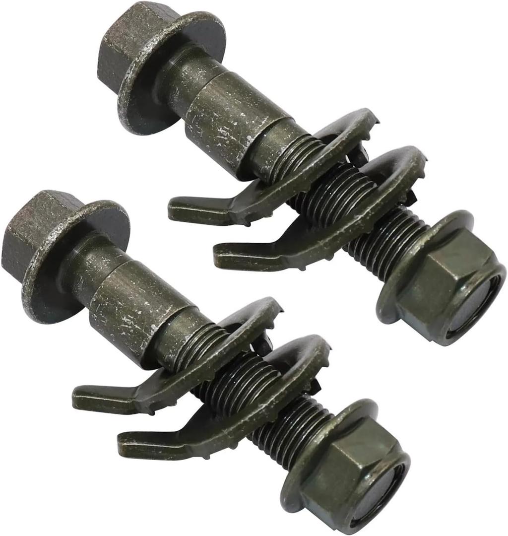 2pcs 14mm Adjustable Camber Correction Alignment Kit for Front Wheels Cam Bolts for Buick for Chevrolet for Honda for Nissan for Dodge for Ford for Jeep 81260