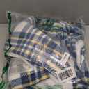 Bedsure Plaid Heated Blanket Throw - Flannel Sherpa Electric Blanket with Plaid Pattern, Heating with 6 Heating Levels, 4 Time Settings, 3-Hour Auto-Off, Warm Gifts for Grandma (Blue, 50"x60")