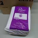 Poise Incontinence & Postpartum Pads for Bladder Leaks, 5 Drop Maximum Absorbency, Regular Length, 96 Count