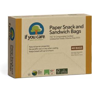 If You Care Sandwich Bags, Natural , 48 Count