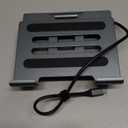 iPad Pro USB C Hub Stand, 9 in 1 Adapter for iPad Air M5 M3 M4 13 12.9 Inch Docking Station 4K 60Hz HDMI, RJ45 Ethernet, SD/TF Card Reader, 3 USB 3.0, 3.5mm Audio, iPad Accessories Samsung Tablet Dock