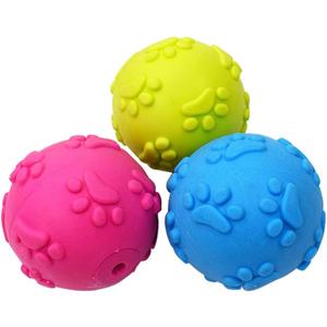 Dog Toys Dog Balls for Small Medium Large Dogs Squeaky Toy Balls 3 Pcs