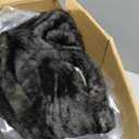 MAXEVE Electric Heated Throw Faux Rabbit Fur Blanket with 8 Heating Levels & 8 Hours Auto Off, Fast Heating Warm Cozy Sherpa Washable Blanket with Over-Heat Protection, ETL Certification, Grey