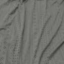 AI'MAGE Women's Swimsuit Cover Up Spaghetti Strap Eyelet Bathing Suit Cover Ups Sleeveless Beach Cover Up Dress, Light Green, 3XLarge