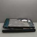 Indestructible Heated Cat House with Pet Camera for Outside Winter, 100% Waterproof, Escape Door, Insulated Outdoor Cat Shelter with Heater for Feral Barn Cat Kitty (Forest Green, 26"x16"x18")