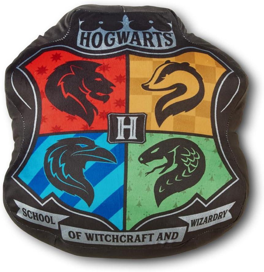 Northwest Harry Potter Cloud Pillow, 15", Hogwarts Crest