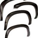Bushwacker OE Style Factory Front & Rear Fender Flares | 4-Piece Set, Black, Smooth Finish | 40985-02 | Fits 2015-2020 Chevrolet Colorado
