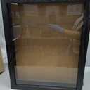 Extra Large Shadow Box 16x20, Big Shadow Boxes Display Cases with Hinged Door for Keepsake Collages Photos Tickets Flowers Bouquet Memorial Items(Black)