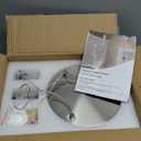 Pendant Lights Kitchen Island 3-Light, 6500K Modern Kitchen Island Lights Ceiling Lighting Fixtures with Crystal Bubble, Integrated LED Cold White Hanging Light Dining Room Light Brushed Gold