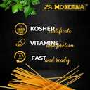 10 x LA MODERNA, Spaghetti Pasta 7 oz (Pack of 1) | Made with Durum Wheat Semolina | Enriched with Iron & B Vitamins | Non-GMO | Kosher | Quick-Cook Italian Staple (EXP 01/01/27)
