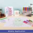 Glitter Gel Pen Set Compatible with Cricut Maker 3/Maker 4/Maker/Explore 3/Explore 4/Air 2/Air, 0.8 Tip Glitter Pen Set of 12 Pack Medium Point Pen, Writing, Drawing, Invitations, Cards