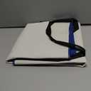 Mahjong Mat with 3 Dice & Carrying Bag, Anti Slip and Noise Reduction Mahjong Table Mat for Poker, Card, Board & Tile Games (Blue, 31.5 inches,Thick0.1"/2mm)