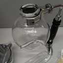 YUCHENGTECH Siphon Syphon Coffee Maker Tabletop Glass Siphon Pot Glass Technica Siphon Vacuum Coffee Maker(5 Cups(600ml))