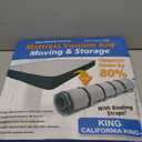 King/Cal-King Foam Mattress Vacuum Bag for Moving, Storage, Vacuum Seal Mattress Bag with Straps