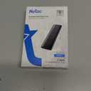 Netac 2TB Portable SSD USB 3.2 Gen 2 (10 Gbps, Type-C) External Solid State Drive Backup Slim Portable Drive for File Storage/Business Travel Essential, Rapid Read & Write Low Noise, Zslim