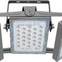 STASUN 150W 15000lm Dimmable LED Flood Light Outdoor, Flying Series Pro - 3 Panel 330 Lighting Angle, 6000K, IP66 Exterior Floodlights for Backyard, Stadium, Arena, Court, Commercial, Parking Lot (150W Dimmable, Daylight White)