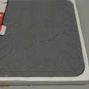 2 Pack Diatomaceous Earth Shower Mat, Stone Bath Mat, Nonslip Super Absorbent Fast-Drying Hard Bath Mat for Bathroom Shower Floor, 24 x 16 inch, Grey Arrow Design