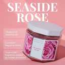 YR Scent Seaside Rose Home Fragrance Candle  14.5 oz 3-Wick Glass Jar