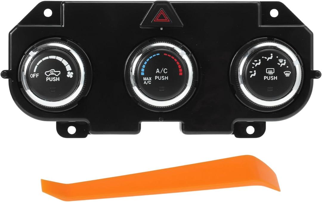 A/C Heater Climate Control Module for Dodge for Ram 1500 3500 2014-2018 for Ram 1500 Classic 2019-2024 HVAC Control Switch Panel No.68268190AA/68186217AD