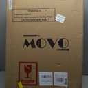 Movo Medicine Cabinet with Mirror, 20x28 Inch Farmhouse Metal Framed Rectangle Bathroom Mirror Cabinet, Recess or Surface Mount Installation Chrome