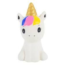 AILIMY 5 PCs Squishies Slow Rising Kawaii Cute Colorful Galaxy Unicorn Donuts & Unicorn Horse Creamy Scent Jumbo Squishy Kids Toy Prime Animal Party Supply  