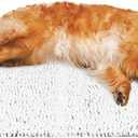 FurHaven Waterproof Dog Blanket  Birch Faux Fur & Suede Calming Throw for Pets, Washable  Gray, XL