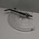 089240023710 Miter Saw Blade Guard Replacement Compatible with Ryobi TSS121T, TSS120L, TSS121, 12" Miter Saw - Lower Blade Guard 089041016704 089240023707