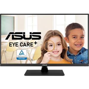 ASUS 31.5 4K HDR Eye Care Monitor (VP327Q)  UHD (3840 x 2160), 99% sRGB, HDR-10, Adaptive-Sync, Speakers, DisplayPort, HDMI, Flicker Free, Blue Light Filter, VESA Mountable,Black