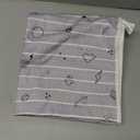 Baby Waterproof Bed Pad Washable Mattress Pad Reusable Underpads Bed Wetting Incontinence Cover for Baby Toddler Children and Adults-Gray Sky