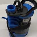 FOTING 1.5HP Sump Pump Automatic & Maunal Mode,with Float Switch, 5000GPH Big Flow Clean & Dirty Submersible Water Pump, 16FT Electric Utility Pump for Pool Draining Hot Tub Garden Basement