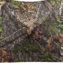 Ameristep Throwdown Ground 3D Leafy Die-Cut Camo Ultra-Compact Easy-Setup Three-Panel Low-Noise Run-and-Gun 2-Person Hunting Blind, 21.0x4.33x4.33