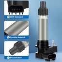 ECCPP Pack of 6 Ignition Coils for Cadillac for Chevy for GMC for Camaro CTS SRX XTS Equinox for Impala Terrain V6 3.0L 3.2L 3.6L OE Numbers UF569 C1555 D515C