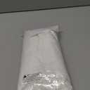 Barossa Design Waterproof Fabric Shower Curtain or Liner Microfiber 72" W x 96" H - Floor to Ceiling Extra Long, Hotel Quality & Machine Washable White Shower Liner for Bath Tub, 72x96 Inches