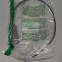 Outdoor Fence Gate Lock Locker - Bike, Cable Chain, Combination Locks (Gray)