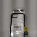 for iPhone 16e 2025 Case 6.1", for iPhone 16e 5G Phone Case with Built-in Screen Protector Clear Slim Back Cover Shockproof Rugged Heavy Duty Bumper Full Body Protective Case, Black