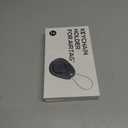 2 x Waterproof AirTag Keychain Holder - 4 Pack Airtag Lock Case with Wire Cable Compatible with Apple AirTags, Ultra Durable Anti-Lost Protective Case with Keyring for Luggage, Backpack (Black)