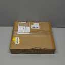 Retro Office Trash Can, Iron and Wood Combination Bedroom Garbage Can, Rectangular Design Wastebasket with Handle, Industrial Style Trash Can for Home Office, 4.5 Gallon (Patent Pending) (1PC Retro color)