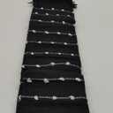 DII Woven Loop Throw Collection, 50x60, Black