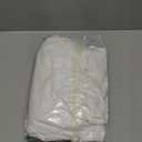 Pleated Bed Skirt Queen Size, Easy Fit with 18 Inch Tailored Drop, Wrinkle-Free Microfiber, Lightweight, Classic & Clean Look (White)