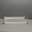 240337901 (MIDDLE) & 240338101 (BOTTOM) Door Shelf Bin Racks Compatible with Frigidaire Refrigerator