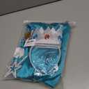 JieJieko Girls Princess Costume One Shoulder Fancy Dress Gowns with Accessories for Halloween Cosplay (5-6 years)