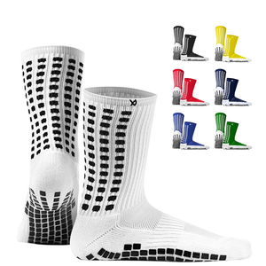 Lux Dual Grip Socks - Soccer Grip Socks for Men and Women. GripArray Performance & Comfort