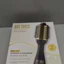 HOT TOOLS 24K Gold Blow Dryer Brush, Round Brush Blow Dryer for Salon-Worthy Blowouts in One Step, Fast Styling & Long-Lasting Results