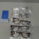 BLS BLUES 5 Packs Reading Glasses for Women Blue Light Blocking, Vintage Computer Eyewear, +1.00