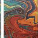 Tablet Skin Compatible with Apple iPad Air 13 (M2) 2024 - Lava Water - Premium 3M Vinyl Protective Wrap Decal Cover - Easy to Apply | Crafted in The USA by MightySkins : Everything Else